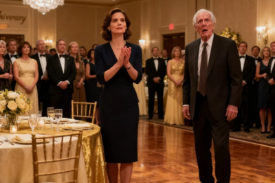 AT OUR ANNIVERSARY GALA, MY FATHER-IN-LAW STOOD UP AND TOLD 200 GUESTS MY HUSBAND HAD ALREADY SIGNED THE DIVORCE PAPERS. SO I STOOD UP AND STARTED CLAPPING SLOWLY. HIS FACE DRAINED OF COLOR. HE HADN’T PREPARED FOR THIS..