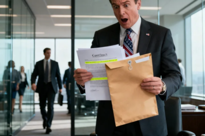 THAT’S THE MARKET RATE ACCEPT IT OR LEAVE” THEY SAID AFTER 12 YEARS WHEN I LEARNED NEW HIRES MADE $20K MORE. I LEFT. THE NEXT MORNING, A THICK ENVELOPE WAS ON THE CEO’S CHAIR. HE SAW IT AT 7AM, READ ONE LINE FROM MY FOUNDER’S AGREEMENT, AND FRANTICALLY CALLED ACCOUNTING, SCREAMING: “CANCEL THAT EXIT PAPERWORK! NOW!