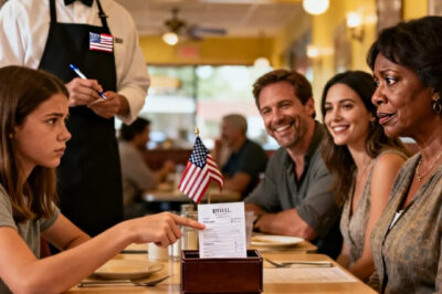 My daughter told me at family dinner, “Mom, you’re no longer considered our mom. I think I’m more comfortable with Dad’s new girlfriend, and I don’t want to hurt her feelings.” I just smiled and nodded. I sat at the table like a stranger. No one wanted to talk to me and quickly dismissed everything I said as if I didn’t exist. When it came time to pay, the waiter was directed to me. So…