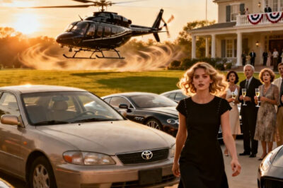 “Are you still driving your old car?” my cousins laughed at dinner. Then my assistant called and said that my private plane had already arrived. Everyone at the table fell silent.