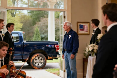 He laughed at my old truck in front of 70 guests. “Poverty stock,” he smirked. I stayed silent and smiled… Then he walked into my boardroom and froze