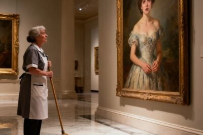 I got a job as a cleaning lady in a young billionaire’s mansion. When a portrait stopped me cold. The woman in the painting looked exactly like my lost sister, but older. When I asked: ‘why is my sister’s face on your wall?’ the billionaire turned white. What he said next changed my entire life