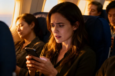 I WAS FLYING TO MY YOUNGER BROTHER’S WEDDING WHEN THE HOUSEMAID SUDDENLY CALLED ME HER VOICE WAS SHAKING WITH FEAR AS SHE SAID “PRETEND YOU’RE SICK… GET OFF THE PLANE AT FIRST, I THOUGHT SHE MUST BE MISTAKEN. BUT HER VOICE SOUNDED TERRIFIED. SHE KEPT REPEATING “PLEASE… I’M BEGGING YOU.” AFTER SOME TIME…ER