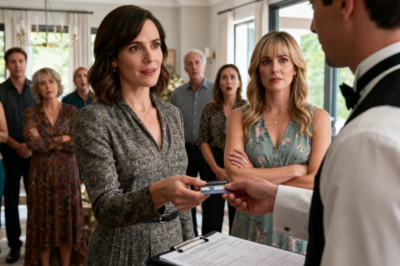 MY SISTER-IN-LAW DEMANDED AT THE PARTY: “PAY THE $4,800 CATERING BILL OR LEAVE.” MY PARENTS JUST WATCHED. I SILENTLY PAID. BUT MONDAY MORNING, WHEN SHE AND MY BROTHER WALKED INTO THE “INVESTOR’S” OFFICE AND SAW ME… SHE STARTED SOBBING, BECAUSE…