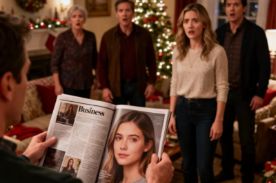 NOBODY KNOWS WHO SHE IS,’ AUNT KAREN SNEERED AT CHRISTMAS. ‘PROBABLY UNEMPLOYED.’ THE MAILMAN RANG. UNCLE PETE OPENED BLOOMBERG MAGAZINE: ‘TECH VISIONARY REVOLUTIONIZES AI INDUSTRY…’ MY PORTRAIT COVERED TWO PAGES. AUNT KAREN FAINTED.