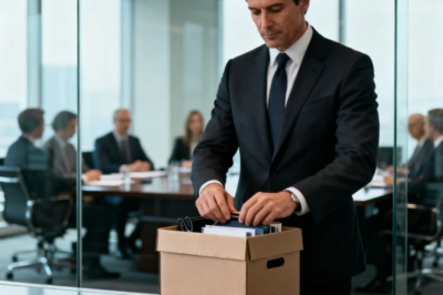 DAY 1, THE NEW CEO’S SON SAID, ‘WE DON’T REWARD SLACKERS.’ I PACKED MY BOX, LEFT… AND SPENT THE SEVERANCE BUYING 51 % OF OUR BIGGEST SUPPLIER. MONDAY, HIS DAD SCREAMED ‘YOU FIRED OUR NEW OWNER?!