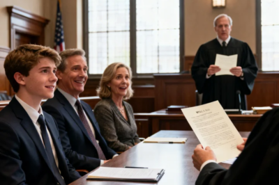 MY BILLIONAIRE GRANDFATHER LEFT ME HIS ENTIRE ESTATE WORTH $3.8 BILLION. THE PARENTS WHO CUTME OFF AT 18 SHOWED UP TO THE WILL READING, GRINNING, OF COURSE, WE’LL MANAGE IT FOR YOU! BUT WHEN THE JUDGE READTHE NEXT PAGE, THEIR SMILES SHATTERED…