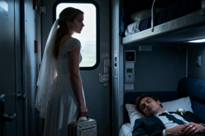 YOU NEED TO GET OFF AT THE NEXT STATION. JUST DON’T WAKE YOUR HUSBAND, OR YOU’LL REGRET IT,” THE CONDUCTOR WHISPERED AS SHE ENTERED THE COMPARTMENT. THE GIRL FELT UNEASY BUT QUIETLY TOOK HER BAG AND STEPPED INTO THE CORRIDOR. AS THE TRAIN SLOWED, SHE GLANCED BACK AT HER SLEEPING HUSBAND… AND FROZE AT WHAT SHE SAW.