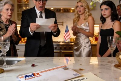 I TOLD PARENTS I APPLIED TO MIT. DAD LAUGHED SO HARD HE CRIED: “YOU? MIT? THAT’S RICH. SISTER ADDED: “EVEN I WOULDN’T AIM THAT HIGH, AND I’M THE SMART ONE. 3 MONTHS LATER, ON DAD’S 60TH BIRTHDAY, A FEDEX ENVELOPE ARRIVED. WHEN MOM OPENED IT BY MISTAKE. SHE HAD TO SIT DOWN…