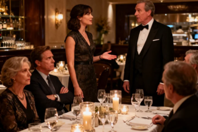 MY MOTHER-IN-LAW ARRANGED A DINNER AT AN EXCLUSIVE RESTAURANT, BUT WHEN I ARRIVED THERE WAS NO SEAT RESERVED FOR ME. SHE SMIRKED: ‘MAYBE A BUDGET PLACE SUITS YOU BETTER!’ I BURST OUT LAUGHING AND ASKED THE OWNER FOR A SEAT, BECAUSE THE OWNER WAS…