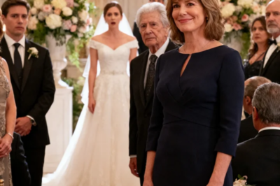 WHAT ARE YOU DOING HERE? YOU WERE NOT INVITED!” SAID MY SON’S BRIDE DURING THE WEDDING. I JUST SMILED AND SAID: “I CAME TO BRING A SPECIAL GUEST WHO WAS DYING TO SEE YOU.” WHEN SHE SAW WHO WAS BEHIND ME… HER FACE LOST ALL COLOR.