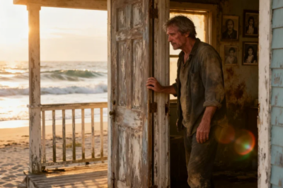 I INHERITED AN ABANDONED BEACH CABIN FROM MY WIFE, AND MY SON GOT THE VILLA IN ITALY. HE SNEERED: “GO LIVE WITH THE RATS!” AND KICKED ME OUT. I DROVE THERE JUST TO HAVE A PLACE TO SLEEP. BUT WHEN I FORCED THE DOOR OPEN, I STOPPED BREATHING AT WHAT I SAW…