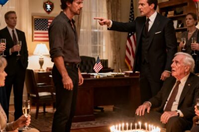 At dad’s birthday, my brother announced: “pack your bags, loser. This house is going up for sale.” everyone cheered and raised their glasses. I stepped outside and made one phone call. Ten minutes later, the screaming started…