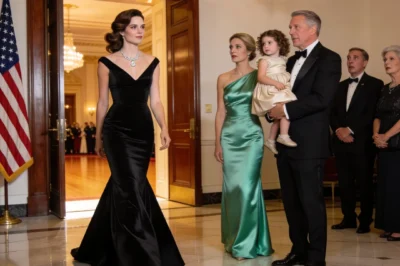 My dad’s sixtieth birthday invitation said, “Black tie only. If you can’t dress appropriately, don’t come.” Then my mom called and said, “Your sister’s boyfriend is a senator’s son. If you show up, you’ll only embarrass the family even more.” I went anyway, and the second I walked in, I froze because the governor was holding my little girl.