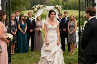 DUE TO AN EMERGENCY SURGERY, I ARRIVED LATE TO MY WEDDING. AS SOON AS I REACHED THE GATE, OVER 20 PEOPLE FROM MY HUSBAND’S SIDE BLOCKED MY WAY AND YELLED, “MY SON HAS MARRIED SOMEONE ELSE, GET OUT!” BUT THEY DIDN’T KNOW…