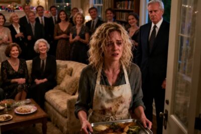 My parents made me cook and clean for my sister’s birthday party-50 guests. When I asked for help, mom laughed: “you’re the only one without a real job. I smiled, set down the dishes, and walked out. 1 hour later, sister called crying: “who did you just call? Mom just saw him and oh my god, she’s…”