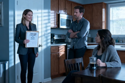 HE HANDED ME AN EVICTION NOTICE IN MY OWN HOME. MY HUSBAND’S GIRLFRIEND SAT AT MY TABLE, WEARING MY CARDIGAN, USING MY FRENCH PRESS AS IF SHE ALREADY WON. HE SAID “LEAVE WITH NOTHING.” I SMILED. IN 30 DAYS, HE’D LEARN EVERY DEED, EVERY CAR, EVERY ACCOUNT – WAS MINE. MY QUIET $4-MILLION EMPIRE.