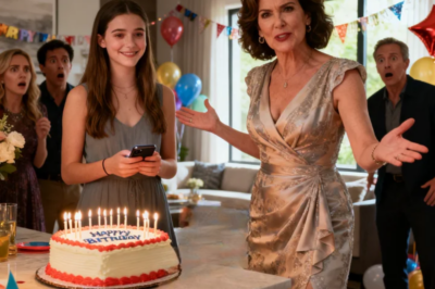 AT MY BIRTHDAY PARTY, MY FATHER’S NEW WIFE TRIED TO HUMILIATE ME IN FRONT OF EVERYONE PEOPLE KEPT LAUGHING AND MY FAMILY TOLD ME TO STAY QUIET I JUST KEPT SMILING UNTIL SHE STARTED BRAGGING ABOUT HER HIGH-PROFILE JOB THEN I PLAYED A CLIP THAT CHANGED THE ENTIRE ATMOSPHERE IN THE ROOM.