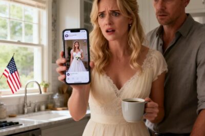 My sister asked to borrow my wedding dress for a photoshoot. My Fiance saw her text and went rigid. “check her Instagram. Now.” I laughed-until I saw what he meant. She’d posted something three hours ago that changed everything. By midnight, I’d cancel my wedding and filed a police report…