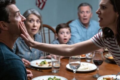 AT DINNER I SPOKE ONE SENTENCE AGAINST MY MOTHER-IN-LAW MY WIFE SLAPPED ME IN FRONT OF EVERYONE AFTER FIVE YEARS OF LETTING HER FAMILY LIVE IN MY HOUSE I SAID NOTHING I PACKED MY THINGS AND I WALKED OUT BUT THE MOMENT I STEPPED OUTSIDE THE DOOR… I DID ONE THING THAT MADE MY.. WIFE’S FAMILY IN PANIC