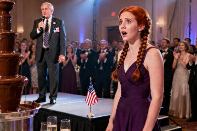 “Give your sister your penthouse as a wedding gift,” my father declared into the mic-before 200 guests. I froze. Then a stranger stood and said, “touch her assets again, and you’ll lose yours.” the hall fell silent