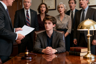 I WAS AN ORPHAN, AND A GENERAL TOOK ME IN AS HIS OWN. WHEN HE DIED, HIS FAMILY THREW ME OUT OF THE HOUSE. AT THE WILL READING, THEY MOCKED ME: “HOPE YOU ENJOY BEING HOMELESS, YOU TRASH.” THEN THE LAWYER SAID THERE WAS ONE FINAL SECTION… WHEN HE ANNOUNCED MY NET WORTH, THEY STARTED SCREAMING