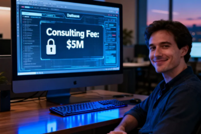 PACK YOUR TRASH, WE OWN YOUR WORK!” THE MANAGER LAUGHED. I SMILED. “YOU OWN THE CODE, BUT I OWN THE ENCRYPTION KEYS” AT 5 PM, THE ENTIRE DATABASE LOCKED ITSELF. THE RANSOM NOTE APPEARED ON THE MAIN SCREEN: “CONSULTING FEE: $5M