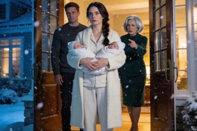Get out—and take those babies with you! my mother-in-law screamed, spit flying, while my husband shoved me and our ten-day-old twins into the freezing night and slammed the door behind us as if we meant nothing at all.