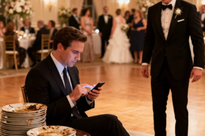 THEY SAT ME NEXT TO THE DIRTY DISHES AT MY SISTER’S WEDDING… SO I PULLED OUT MY PHONE AND CANCELED A $35,000,000 CONTRACT IN FRONT OF THE GROOM. “RESPECT COSTS $35 MILLION