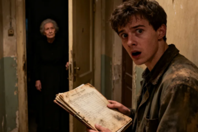 I INHERITED AN APARTMENT BUILDING. ONE TENANT HADN’T PAID RENT IN 30 YEARS. I WENT TO EVICT HER. “CHECK YOUR GRANDFATHER’S OLD LEDGERS,” SHE TOLD ME. I DID. AND THE TRUTH MADE MY BLOOD RUN COLD. e