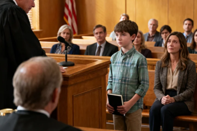 AT MY DIVORCE HEARING, MY EX’S LAWYER SAID, “SHE’S JUST TRYING TO TAKE WHAT SHE DIDN’T EARN.” I SAID NOTHING. BUT THEN MY 10-YEAR-OLD TOOK THE STAND, PULLED OUT A NOTEBOOK, AND SAID, “CAN I READ WHAT I WROTE ABOUT LIVING WITH MY DAD? EVEN THE JUDGE CRIED