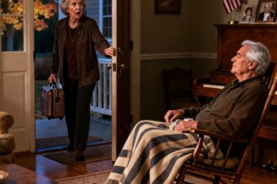 I came home on thanks giving day. The house was empty, except for my daughter-in-law’s stepfather, sitting in a rocking chair. A note read: “we went on a family cruise. Please take care of him for us.” the old man opened one eye and said, “shall we begin?” I just nodded. Four days later, my daughter-in-law was begging…