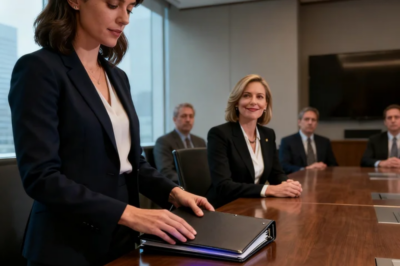 HALFWAY THROUGH MY REPORT, MY MANAGER SLAMMED THE TABLE. “STOP TALKING. YOU’RE MAKING US LOOK INCOMPETENT.” THE ROOM WENT DEAD SILENT. I CLOSED MY NOTES CALMLY. SHE SMIRKED – THINKING I WAS DONE. SHE DIDN’T KNOW THE CLIENT HAD TEXTED ME “STEP OUT. SHE’S ABOUT TO LEARN.