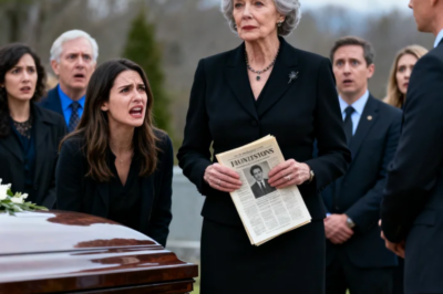 AT MY HUSBAND’S FUNERAL, MY GREEDY DAUGHTER-IN-LAW MADE A SCANDAL BY SAYING, “I HAVE CROCODILE TEARS AND SHOULDN’T CRY.” WHAT SILENCED HER WAS THE WILL. SHE DIDN’T KNOW ABOUT THE WILL.