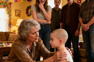 AT A FAMILY PARTY, I FOUND MY 6-YEAR-OLD GRANDDAUGHTER’S HEAD SHAVED. MY DAUGHTER-IN-LAW LAUGHED: “IT’S JUST A JOKE.” I TOOK MY GRANDDAUGHTER AND LEFT. MY SON SHOUTED: “STOP BEING DRAMATIC, MOM!” BUT THE NEXT MORNING, HE BEGGED: “PLEASE… GIVE MY WIFE A CHANCE TO LIVE…