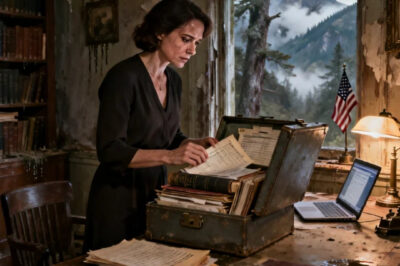 After my grandmother passed away, I restored the rotting house myself. I found a hidden box behind the walls. The agent called and said, “grace, we found the truth. Come here immediately, but don’t tell your aunt or cousin about it.” when I arrived, the federal marshals were already there, and my hands started shaking…