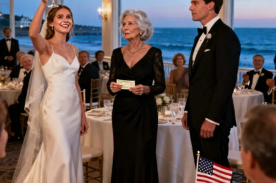 When my daughter-in-law took the microphone at the wedding and called my wife “a woman who doesn’t belong in the front row,” my son stood there as if it were perfectly normal. And when I opened the envelope I had prepared long before that day, her eyes immediately…