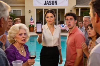 MY FAMILY INVITED ME TO THE REUNION TO BRAG, MY AUNT CALLED ME A FAILURE: “MY SON HAS A REAL CAREER, HE’LL BE A MILLIONAIRE BEFORE THIRTY, UNLIKE SOME PEOPLE.” I JUST SMILED AND WAITED FOR MY TURN. WHEN THEY ASKED WHAT I DID, I REPLIED: “NOT MUCH. I JUST SIGNED HIS PAYCHECK LAST WEEK.”