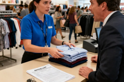 FOLD THOSE SHIRTS FASTER, WAGE-SLAVE!” THE DISTRICT MANAGER SNEERED. I STOPPED FOLDING. “I QUIT” I SAID. “YOU CAN’T QUIT, IT’S BLACK FRIDAY!” HE PANICKED. “I CAN” I SMILED. “BECAUSE I OWN THE BUILDING LEASE. AND I’M CLOSING THE STORE FOR RENOVATION. RIGHT NOW