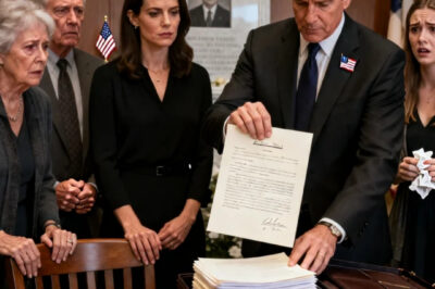 At my grandfather’s wake, my parents announced to 50 mourners I’d be splitting all my financial assets with my sister “to be fair.” when i said absolutely not, dad called me cruel. I nodded at the lawyer. He stood up, cleared his throat, and opened his briefcase. They went pale.