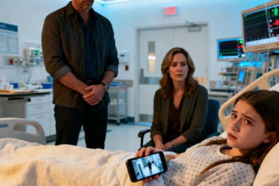 YOUR DAUGHTER IS JUST CLUMSY, JAMES,” MY STEPMOM SMILED AS I LAY IN THE ER. “THANK GOD I WAS THERE TO CALL 911.” BUT THE TINY CAMERA IN MY HALLWAY CAPTURED WHAT REALLY HAPPENED THAT NIGHT, AND NOW SHE CAN’T HIDE ANYMORE…