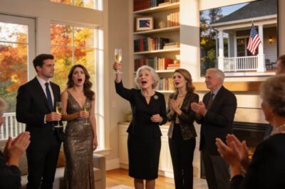 MY FAMILY BELIEVED MY SUCCESS MEANT THEY WERE ENTITLED TO MY PROPERTY. DURING A PARTY TOAST, THEY TRIED TO FORCE ME TO GIVE MY HOUSE AWAY. MY PREPARED RESPONSE TAUGHT THEM A HARSH… LESSON ABOUT BOUNDARIES THEY WILL NEVER FORGET