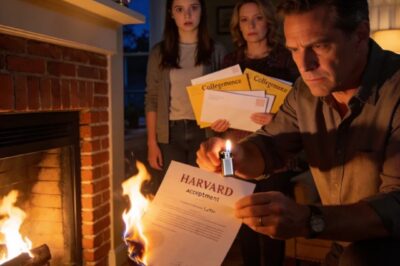 I GOT INTO 8 UNIVERSITIES DAD BURNED ALL THE LETTERS IN THE FIREPLACE. HE SAID: “YOU’RE STAYING HOME TO HELP YOUR BROTHER SUCCEED,” WHAT THEY DIDN’T KNOW: I HID ONE ACCEPTANCE LETTER IN MY SHOE. 5 YEARS LATER, I RETURNED TO THEIR HOUSE IN A CAR THEY DIDN’T RECOGNIZE, WEARING A SUIT THEY COULDN’T AFFORD…