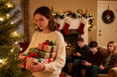 28 “Leave The Baby Home This Year,” My Sister Said. “We Want The Photos To Look Elegant.” My Parents Said Nothing. I Just Smiled. Later That Night, I Carefully Collected Every Gift I’d Brought And Walked Out. At 7:11 AM, My Phone Lit Up: “WHY IS EVERYTHING UNDER THE TREE GONE?!” I Just…