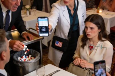 THE TEXT READ: ‘FAMILY DINNER TONIGHT. TIME TO STOP PLAYING SICK MOM ADDED: ‘YOUR COUSIN WORKS TWO JOBS.’ I SAID NOTHING. AT DINNER, DAD GRABBED MY MEDICATION BOTTLES AND THREW THEM. A WOMAN AT THE NEXT TABLE STOOD: ‘I’M DR. CHEN, CHIEF OF CARDIOLOGY. I’VE TREATED YOUR DAUGHTER’S SEVERE HEART CONDITION FOR NINE YEARS. HIDING HER MEDICATION IS CRIMINAL NEGLECT… DAD’S FACE WENT PALE, BECAUSE…