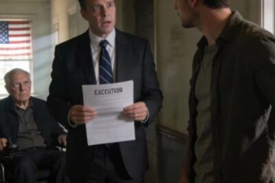 I pushed a stranger’s wheelchair to the bus. The next day, my landlord knocked on my door to kick me out. But when he saw my “new friend” from the day before… His face went pale.