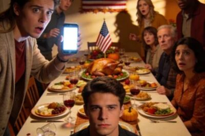 At Thanksgiving, My Uncle Joked, ‘He’ll Probably Ask For Leftovers.’ I Just Laughed. Then My Sister’s Boyfriend Walked In, Saw Me – And Froze. He Whispered, ‘That’s Him,’ Pulled Up His Phone… And My Aunt Dropped Her Drink.