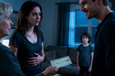 YOU’RE LUCKY HE EVEN LOOKED AT YOU.” MY MOM SAID WHILE I HELD MY BRUISED RIBS-AND HANDED MY EX A $5K CHECK. I SAID NOTHING. UNTIL HE HIT MY SON.