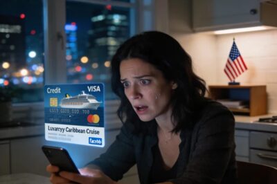 MY PARENTS SPENT $10,800 ON MY CREDIT CARD FOR MY SISTER’S “DREAM CRUISE VACATION.” MOM SMIRKED, “YOU DON’T NEED THE MONEY ANYWAY.” I JUST SMILED: “ENJOY IT.” WHILE THEY WERE AT SEA, I SOLD THE HOUSE WHERE THEY LIVED RENT FREE. WHEN THEY ARRIVED BACK… 25 MISSED CALLS