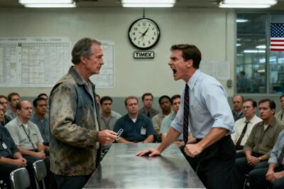 He screamed at me for 2 straight hours about production numbers. All 25 workers watched as i stood there silently. “Anything else, sir?” I asked calmly. He had no idea that Osha was waiting for my call.